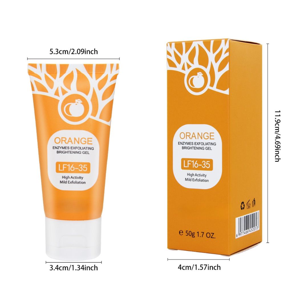 GlowZest™ Orange Enzyme Scrub Gel