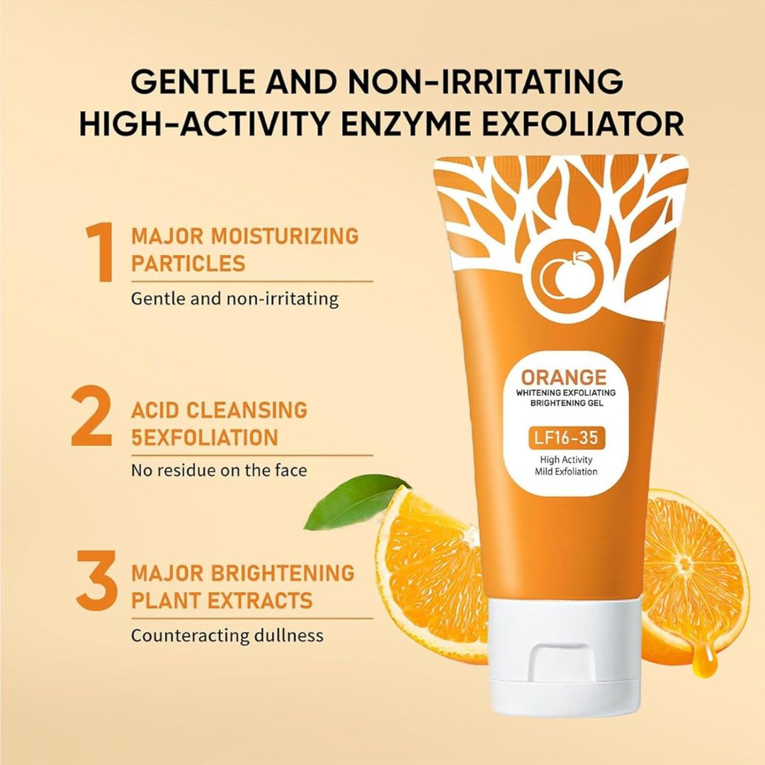 GlowZest™ Orange Enzyme Scrub Gel