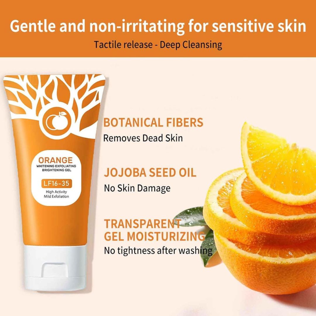 GlowZest™ Orange Enzyme Scrub Gel